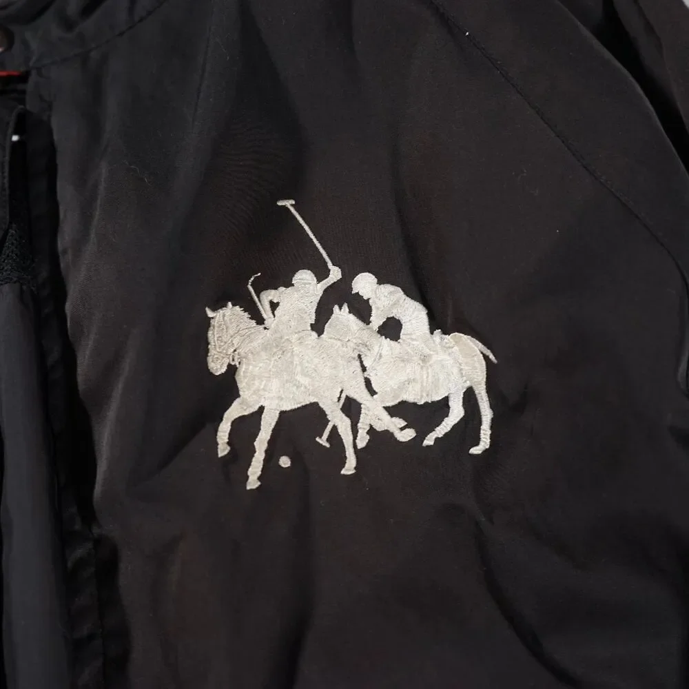 Polo Ralph Lauren Mercer Jacket Double Pony XL Broken Zipper